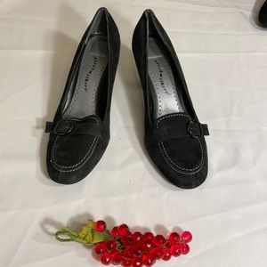 Cloud walkers 3” black heel shoes